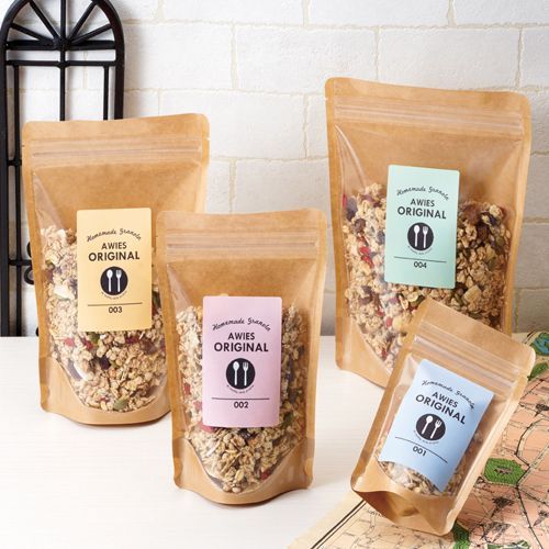 50PCS Kraft Resealable Stand Up Pouch with Clear Front | Simply Packaging