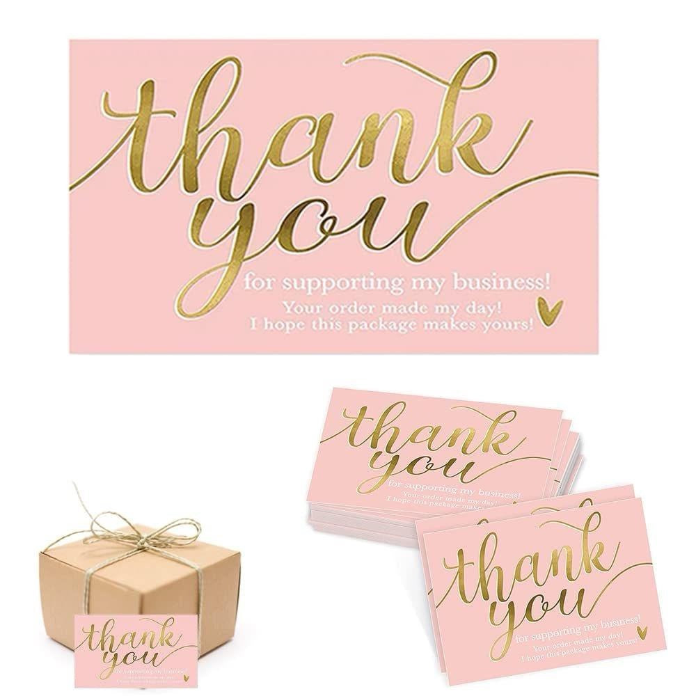50PCS Thank You Cards | For Giveaways, Small Business