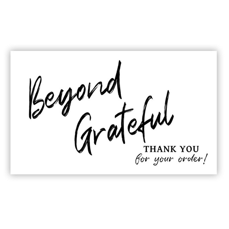 50PCS Thank You Cards | For Giveaways, Small Business