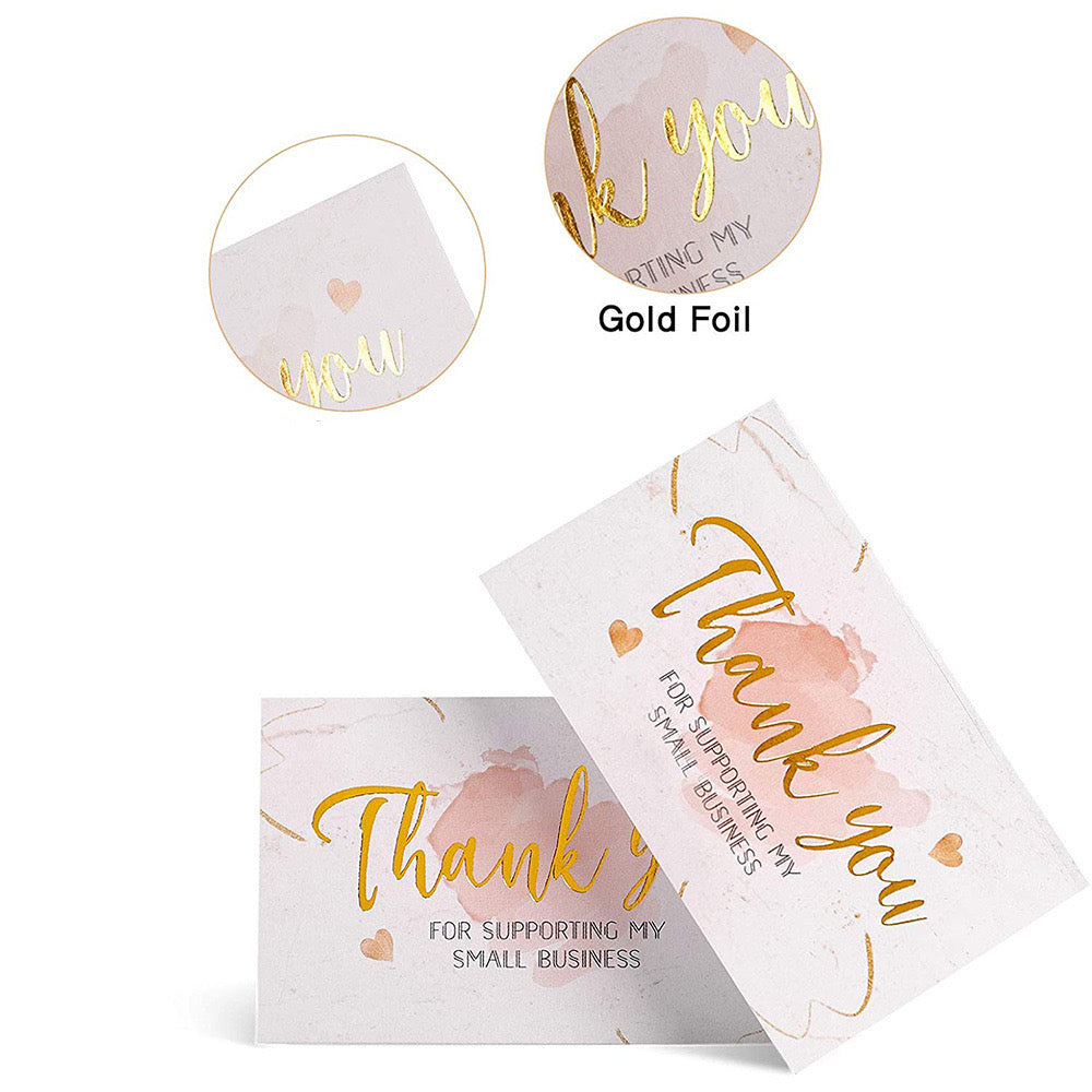 50PCS Thank You Cards | For Giveaways, Small Business
