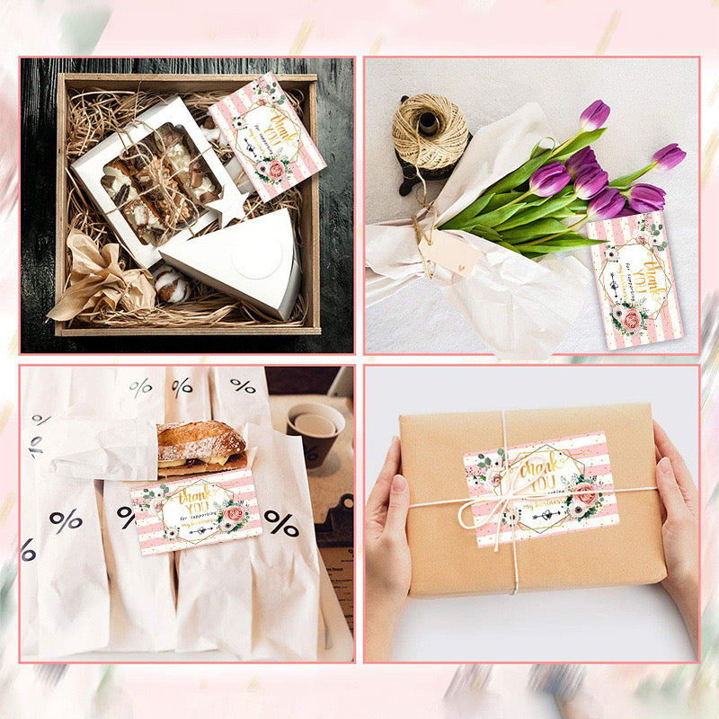 50PCS Thank You Cards | For Giveaways, Small Business
