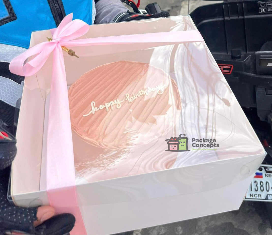 Regular Cake Box w/ Acetate Top