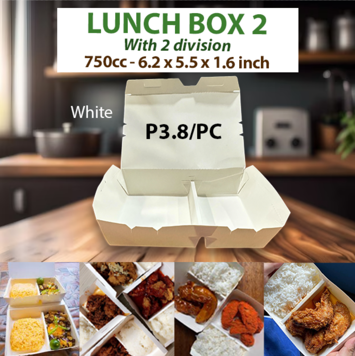 LUNCH MEAL BOXES 750CC