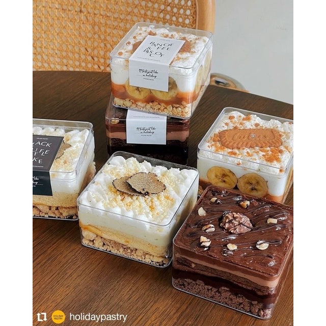 Acrylic Box | For Mousse Cakes & Mini Pastries