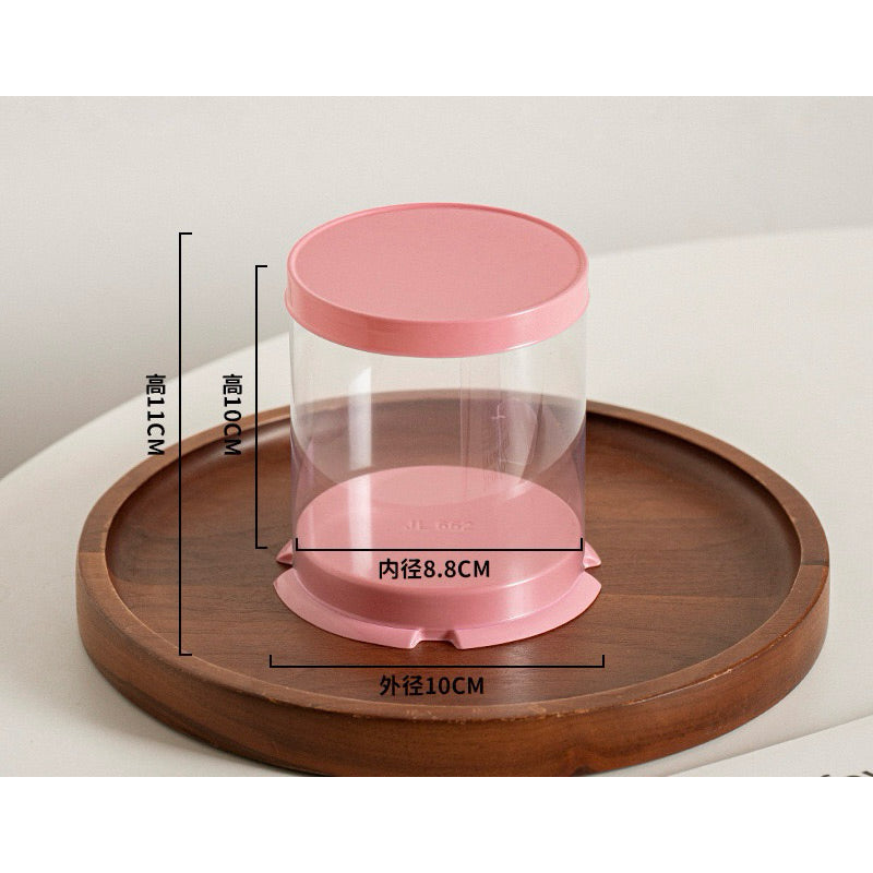 Mini Round Cupcake Acetate Box