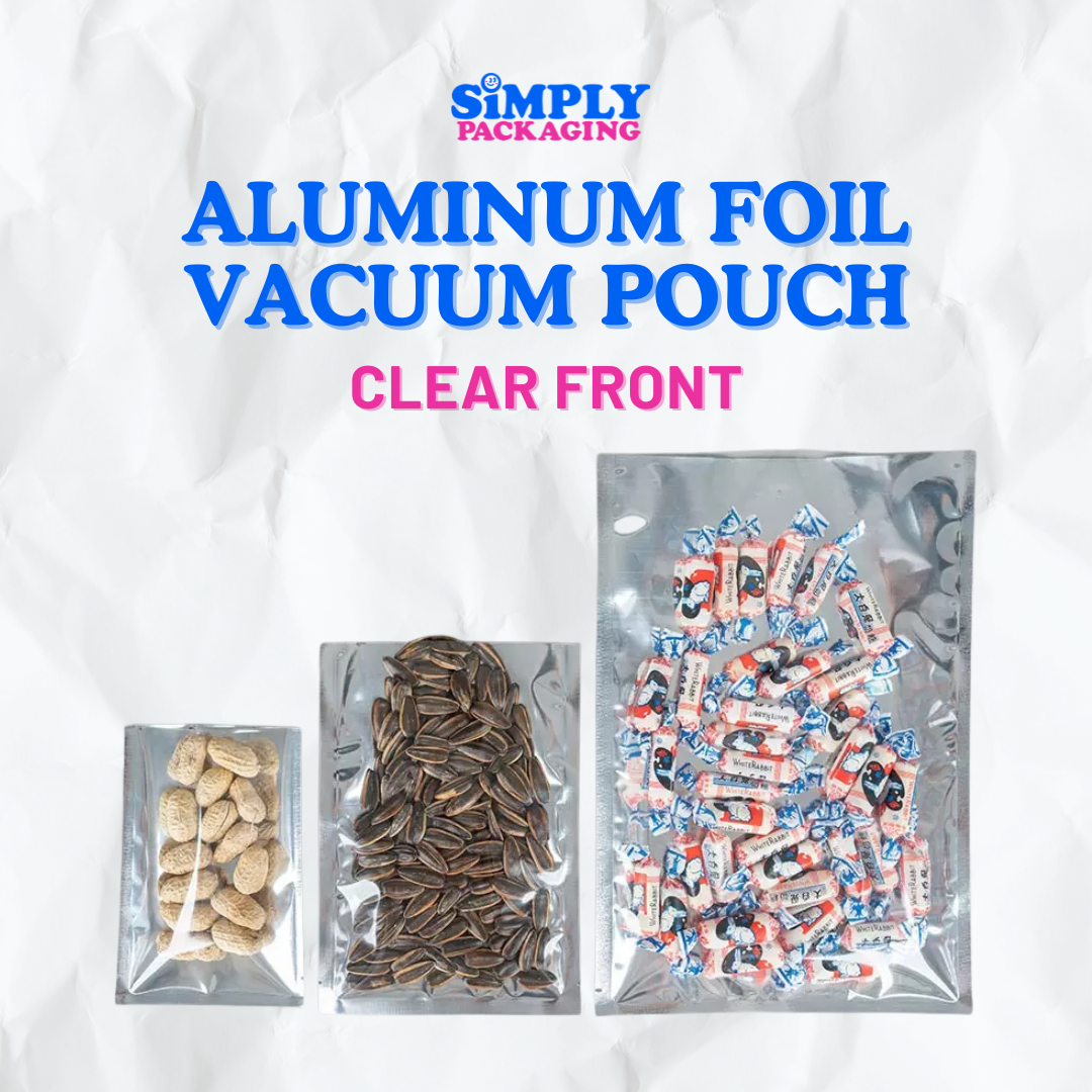 [50PCS] Aluminum Foil Vacuum Pouch
