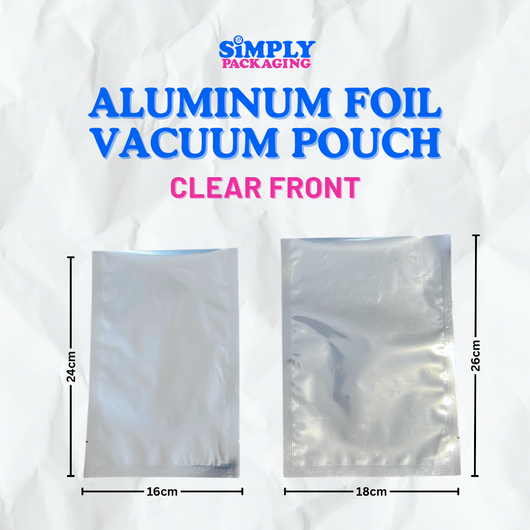 [50PCS] Aluminum Foil Vacuum Pouch