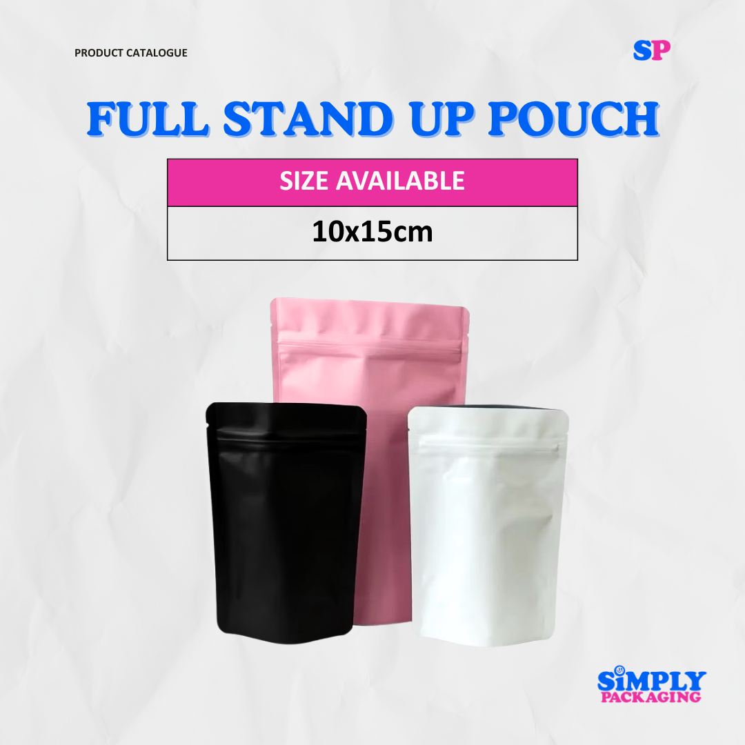 Full Stand Up Pouch | SIMPLY PACKAGING