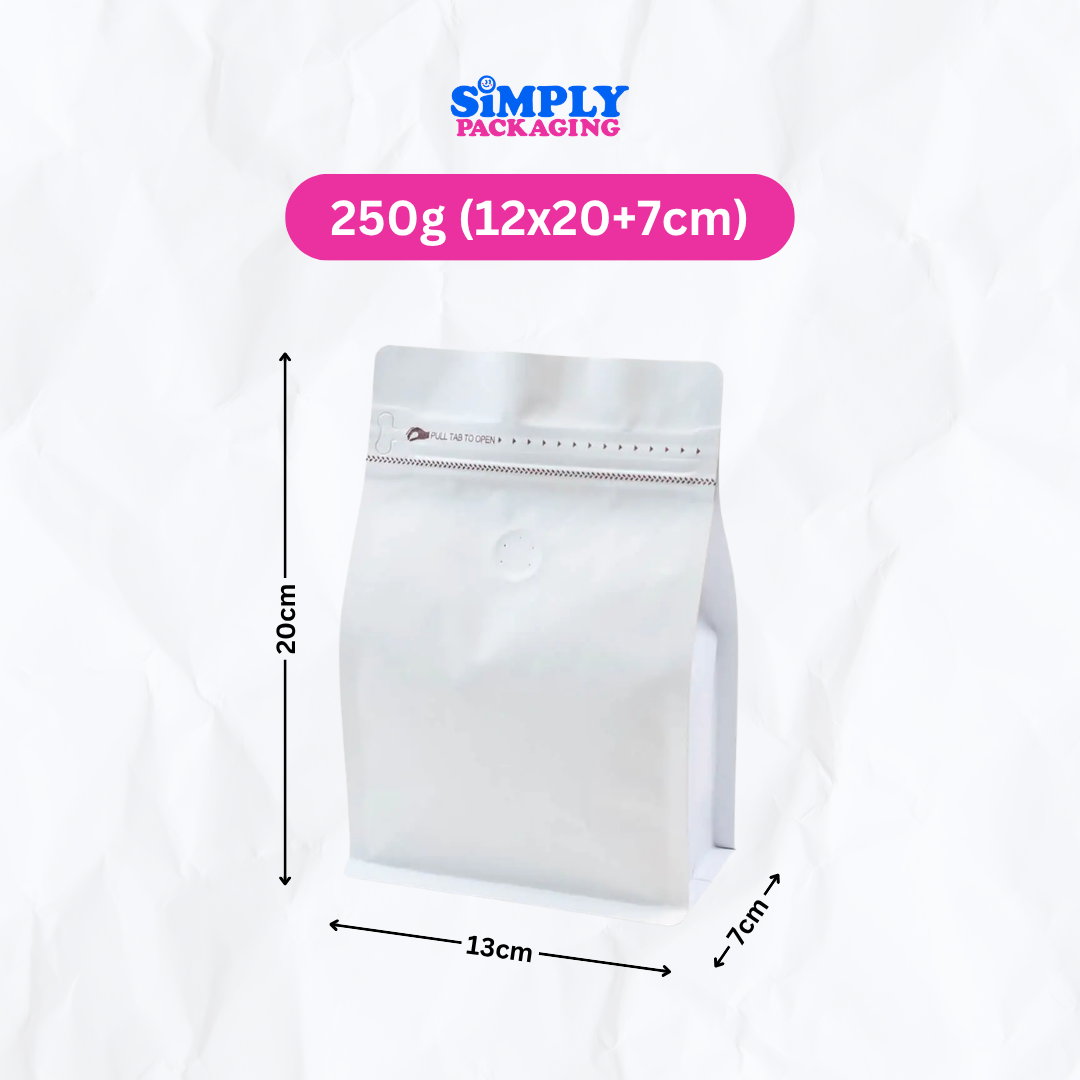 Coffee Pouch with Air Valve | SIMPLY PACKAGING