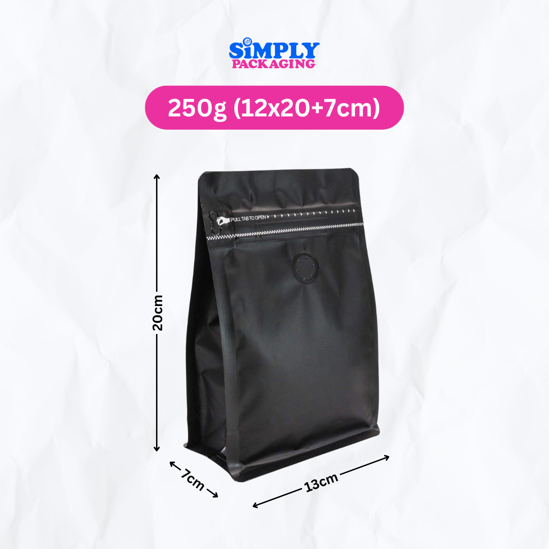 Coffee Pouch with Air Valve | SIMPLY PACKAGING