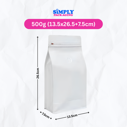 Coffee Pouch with Air Valve | SIMPLY PACKAGING