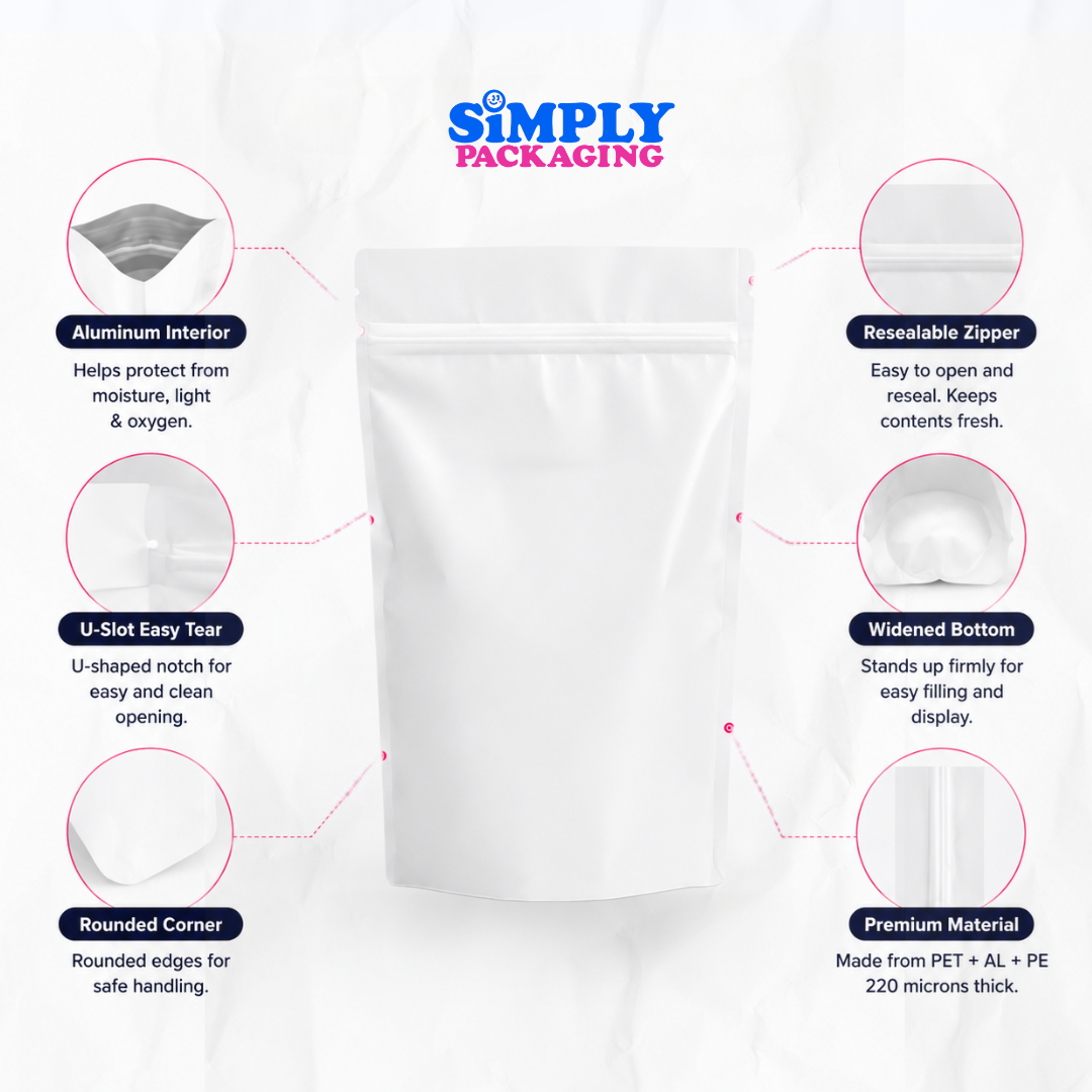 Full Stand Up Pouch | SIMPLY PACKAGING