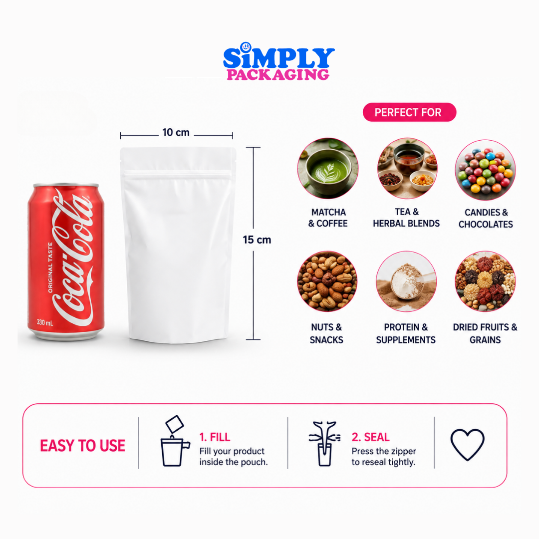 Full Stand Up Pouch | SIMPLY PACKAGING