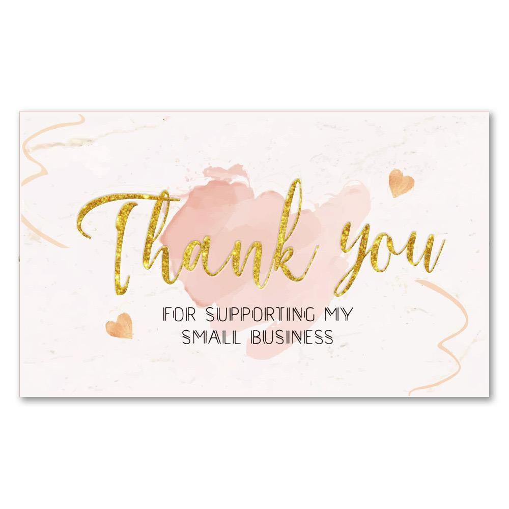 50PCS Thank You Cards | For Giveaways, Small Business