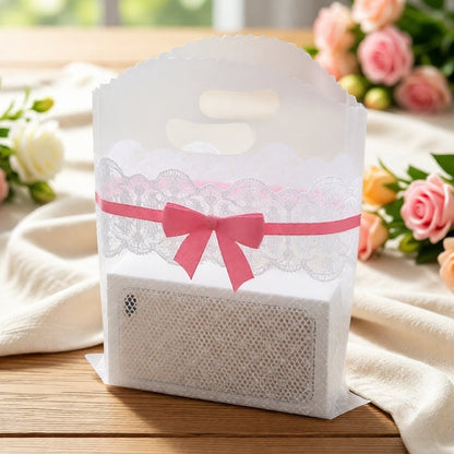 50PCS Frosted PE Bag | Lace & Daisy