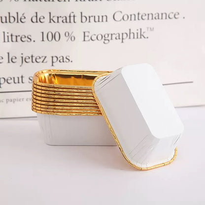 50PCS Rectangle Cupcake Liner