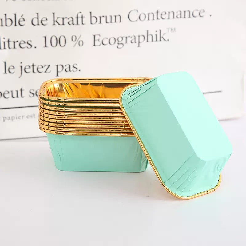 50PCS Rectangle Cupcake Liner