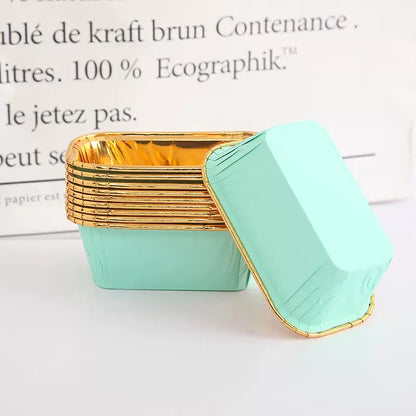 50PCS Rectangle Cupcake Liner