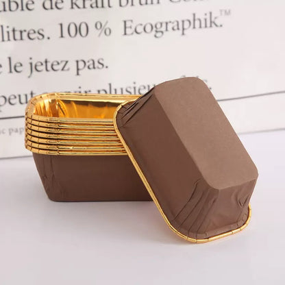 50PCS Rectangle Cupcake Liner
