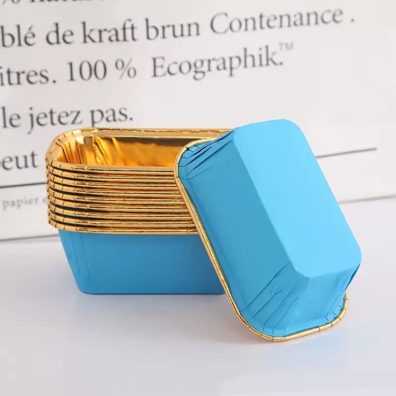 50PCS Rectangle Cupcake Liner