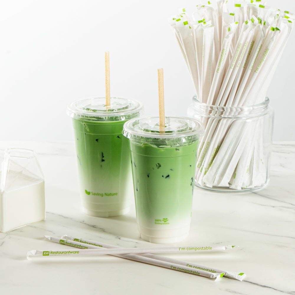 100 PCS Sugarcane Straw