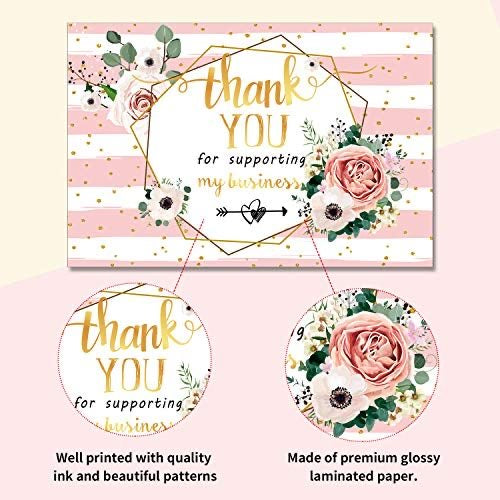 50PCS Thank You Cards | For Giveaways, Small Business