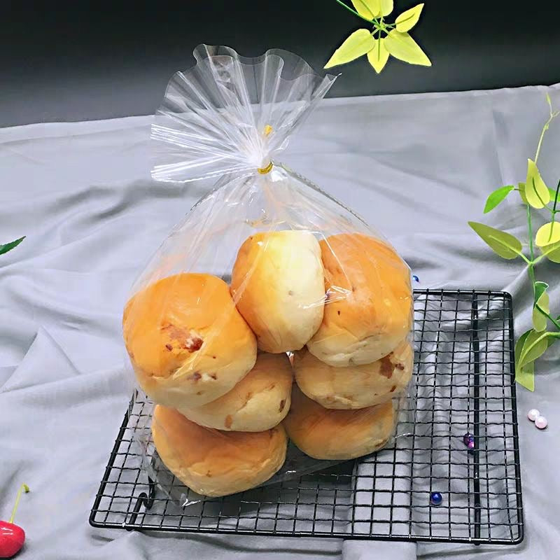 100PCS OPP Bread Plastic w/ Twist Tie