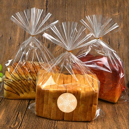 100PCS OPP Bread Plastic w/ Twist Tie