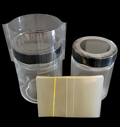 Shrink Seal | Heat sealable shrink wrap for Glass Jars