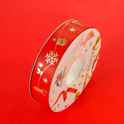 [XMAS 2024] Satin Ribbons with Christmas Print