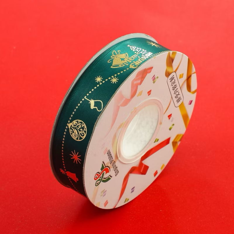 [XMAS 2024] Satin Ribbons with Christmas Print