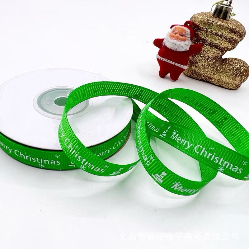 [XMAS 2024] Satin Ribbons with Christmas Print