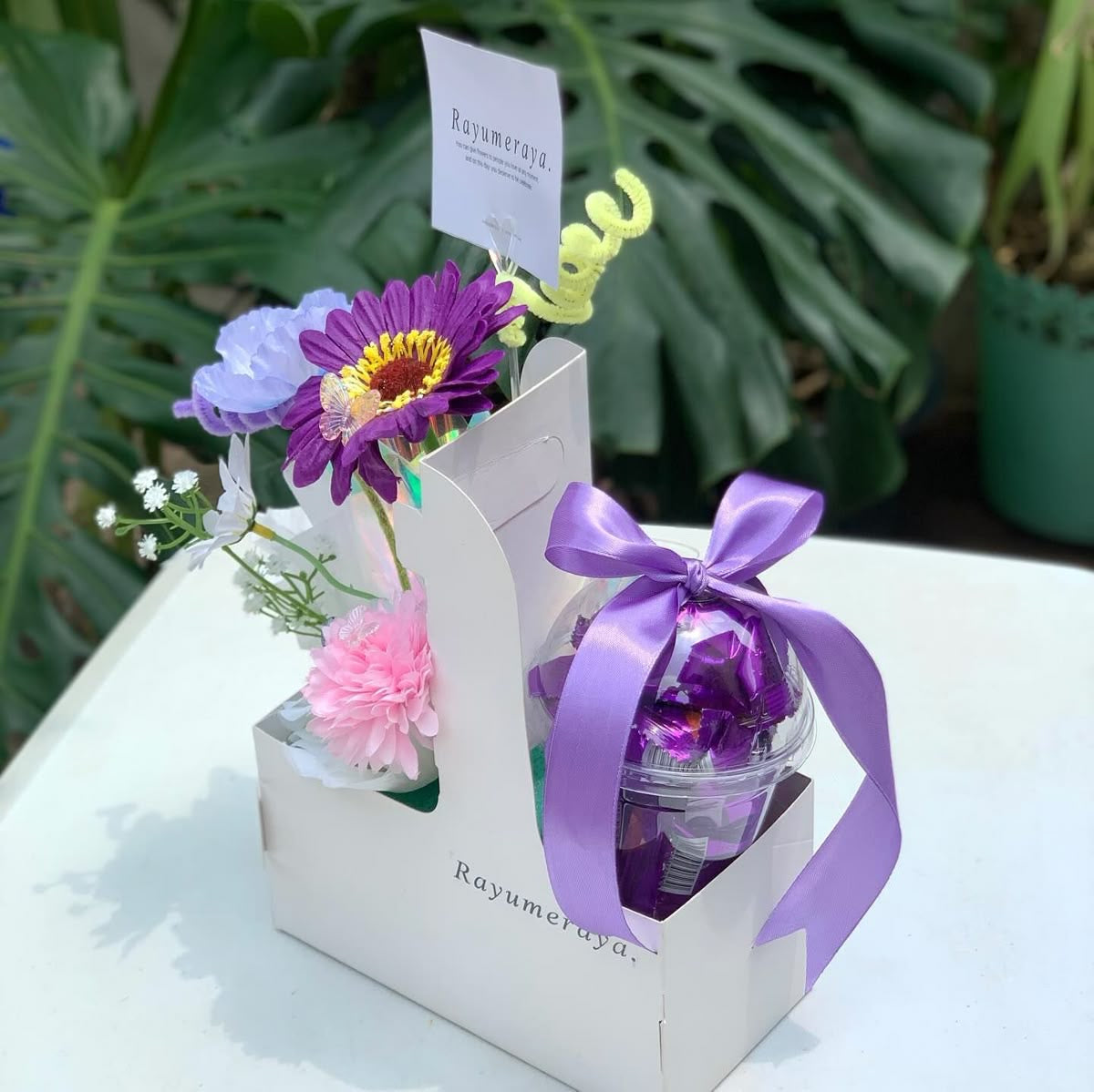 Coffee Cup + Flower Holder