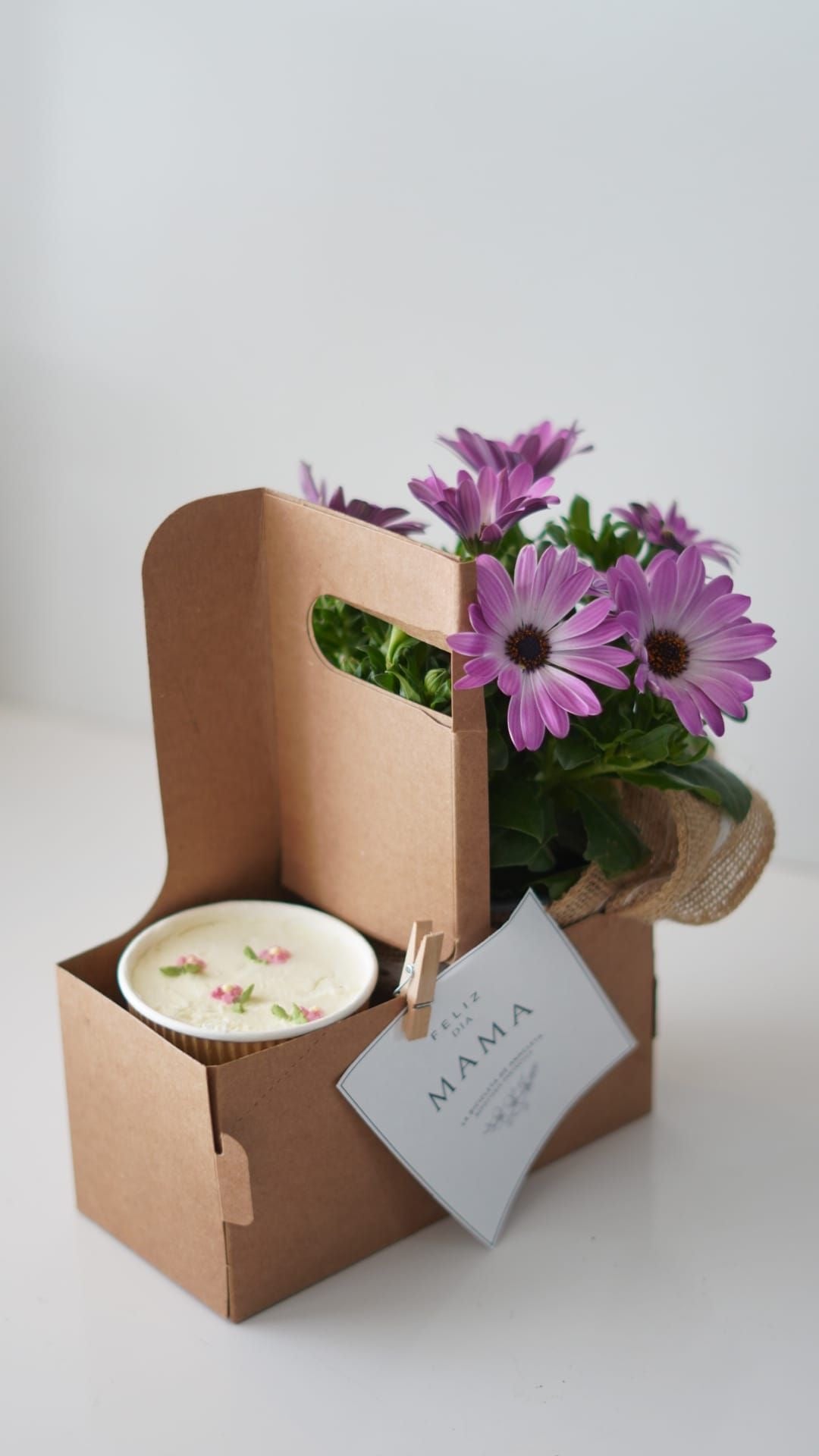 Coffee Cup + Flower Holder