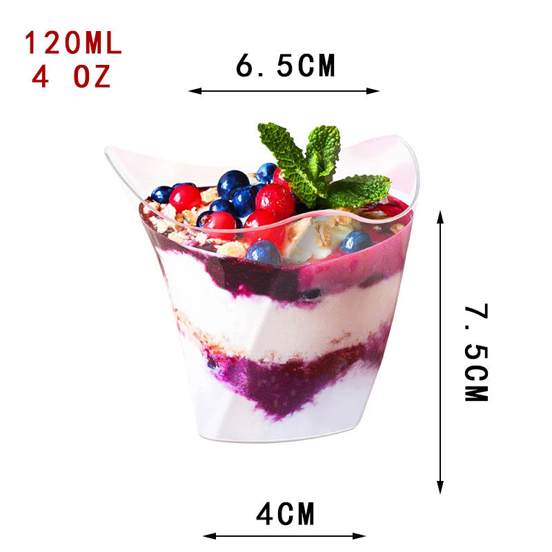 Mini Dessert Cups | For Pudding, Panna Cotta, Gelatine, Parfait