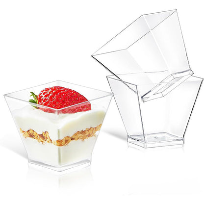 Mini Dessert Cups | For Pudding, Panna Cotta, Gelatine, Parfait