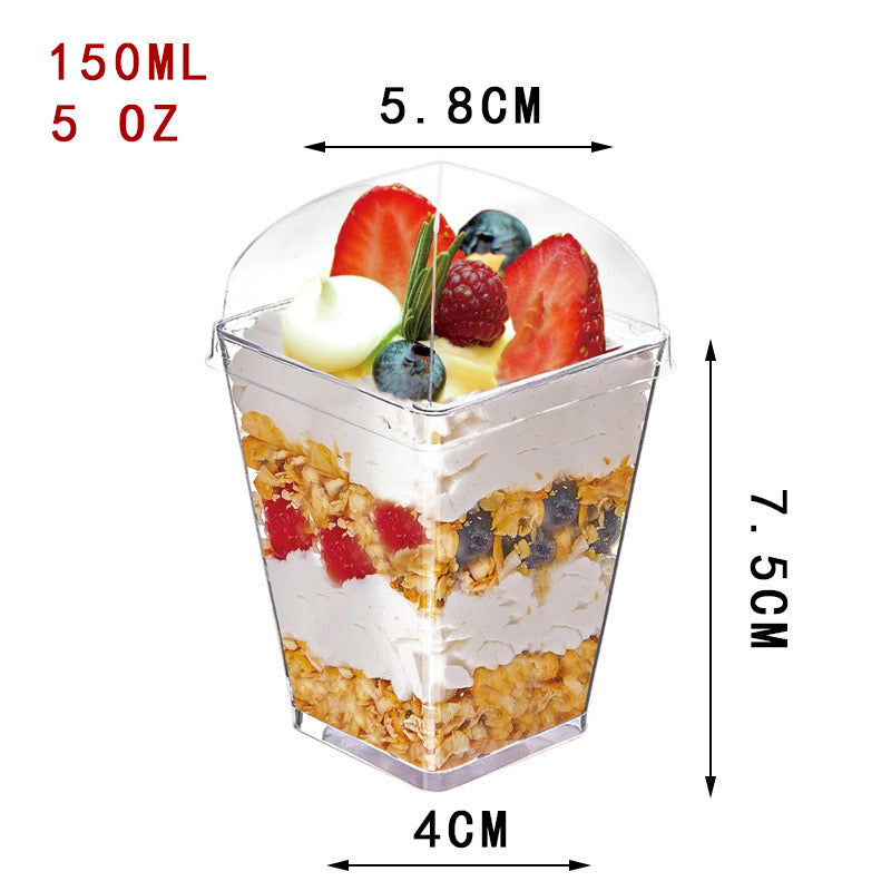 Mini Dessert Cups | For Pudding, Panna Cotta, Gelatine, Parfait