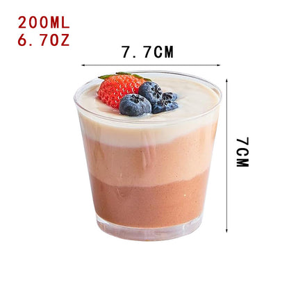 Mini Dessert Cups | For Pudding, Panna Cotta, Gelatine, Parfait