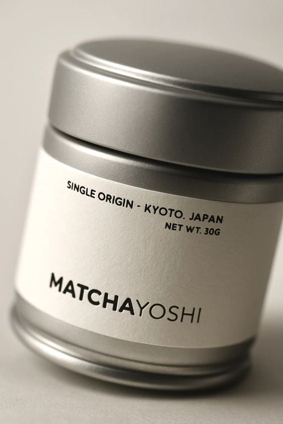 30g and 50g Aluminum Matcha Tins