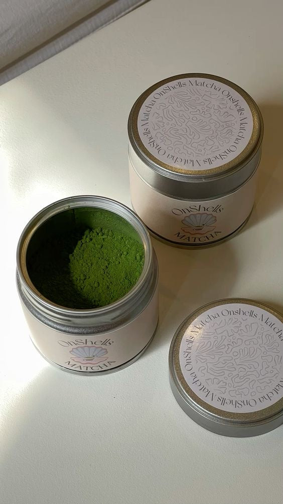 30g and 50g Aluminum Matcha Tins