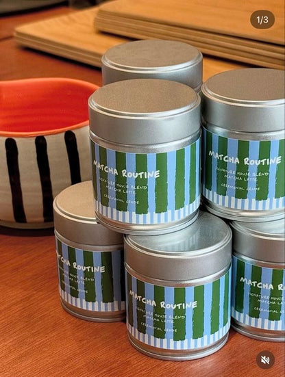 30g and 50g Aluminum Matcha Tins