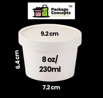 Kraft Tub | Kraft & White