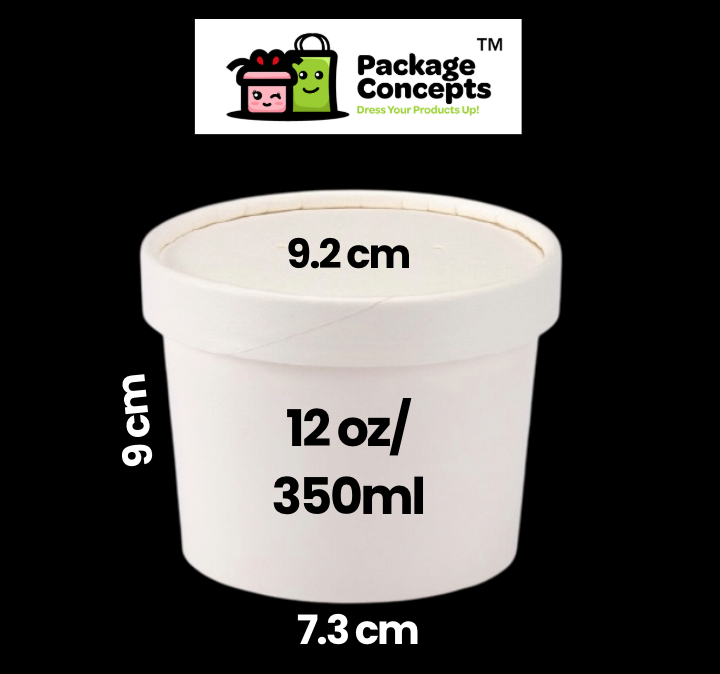 Kraft Tub | Kraft & White