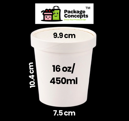 Kraft Tub | Kraft & White
