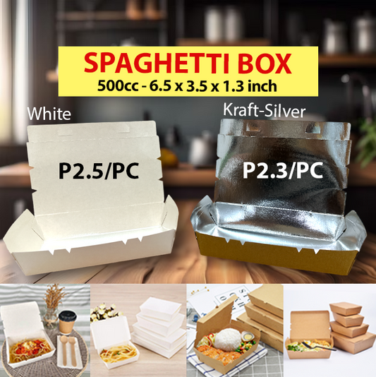 SPAGHETTI MEAL BOX 500CC