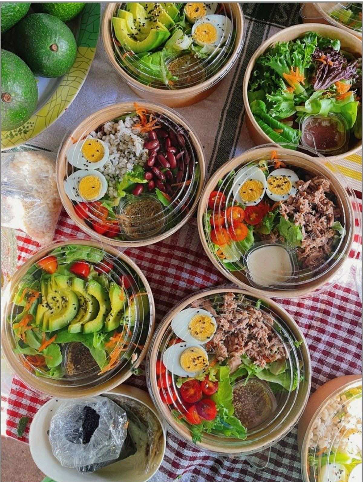 [50PCS] Kraft Paper Bowl For Salad, Rice Meals | 500ml & 750ml