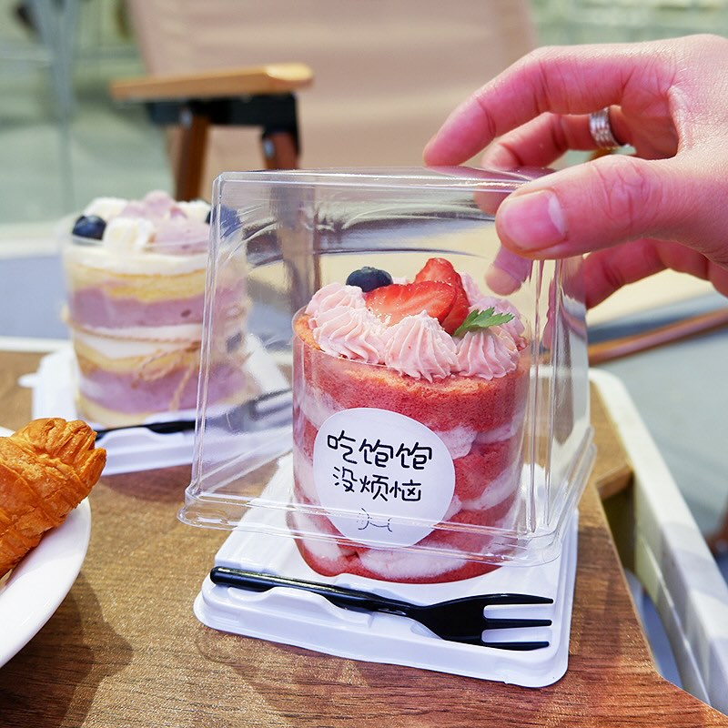 Small Cake In Box Mini Cake Box with Fork – Package Concepts Manila
