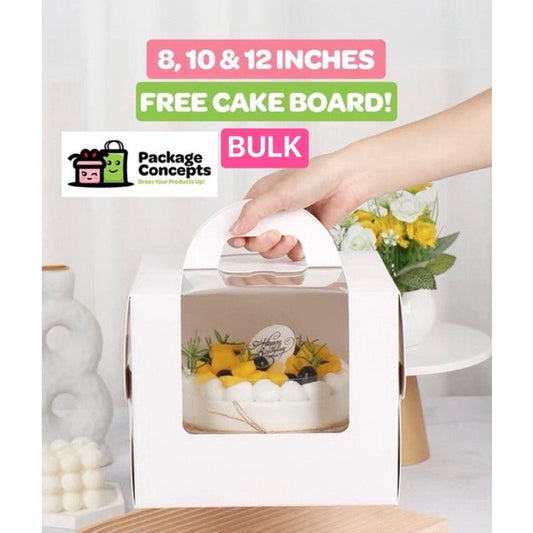 Cake Tote Box w/ Handle