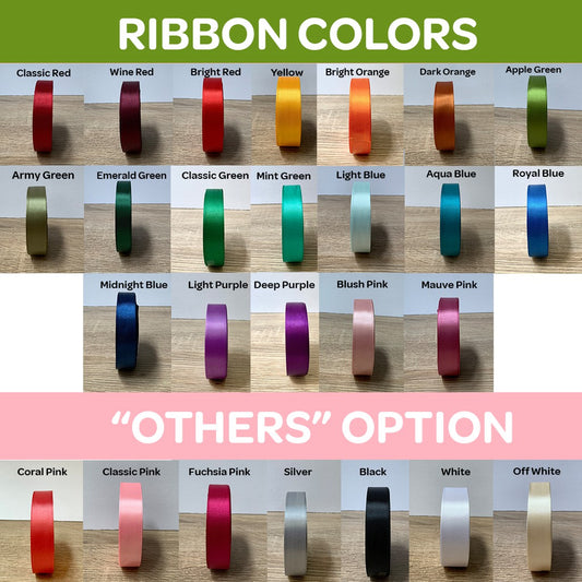 Satin Ribbon | 1/2 in Width